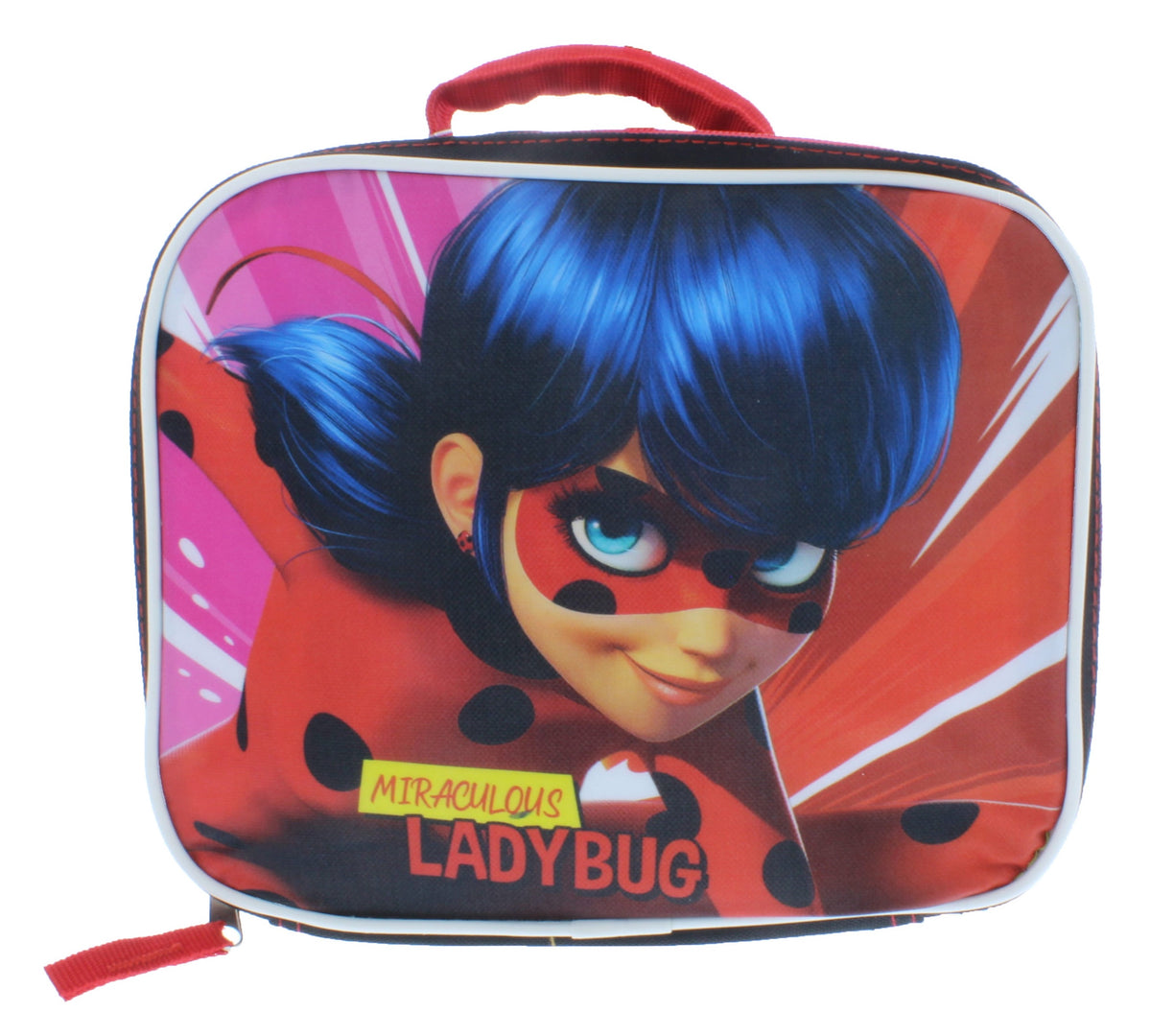 Miraculous Ladybug Kids Lunch Box and Water Bottle Lunch Bag for