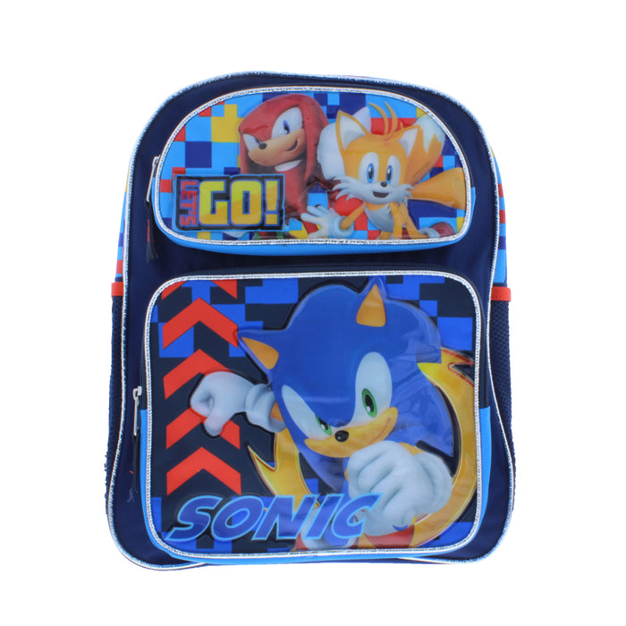 12” & 15” Sonic Let's Go Backpack