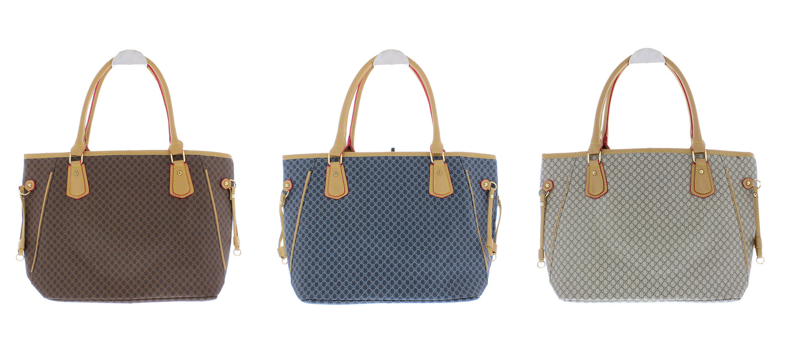 Printed Synthetic Leather Tote