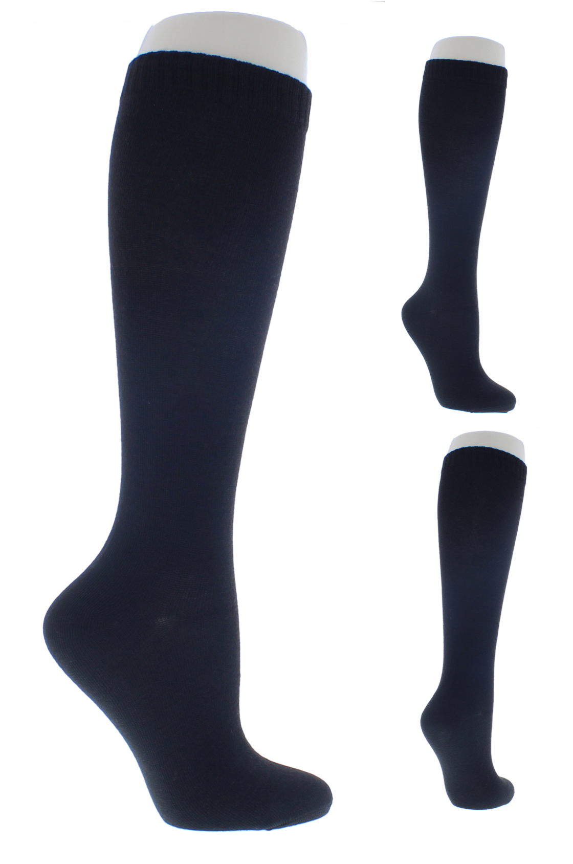 Calcetín hasta la rodilla en colores sólidos