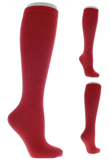 Knee High Sock in Solid Colors