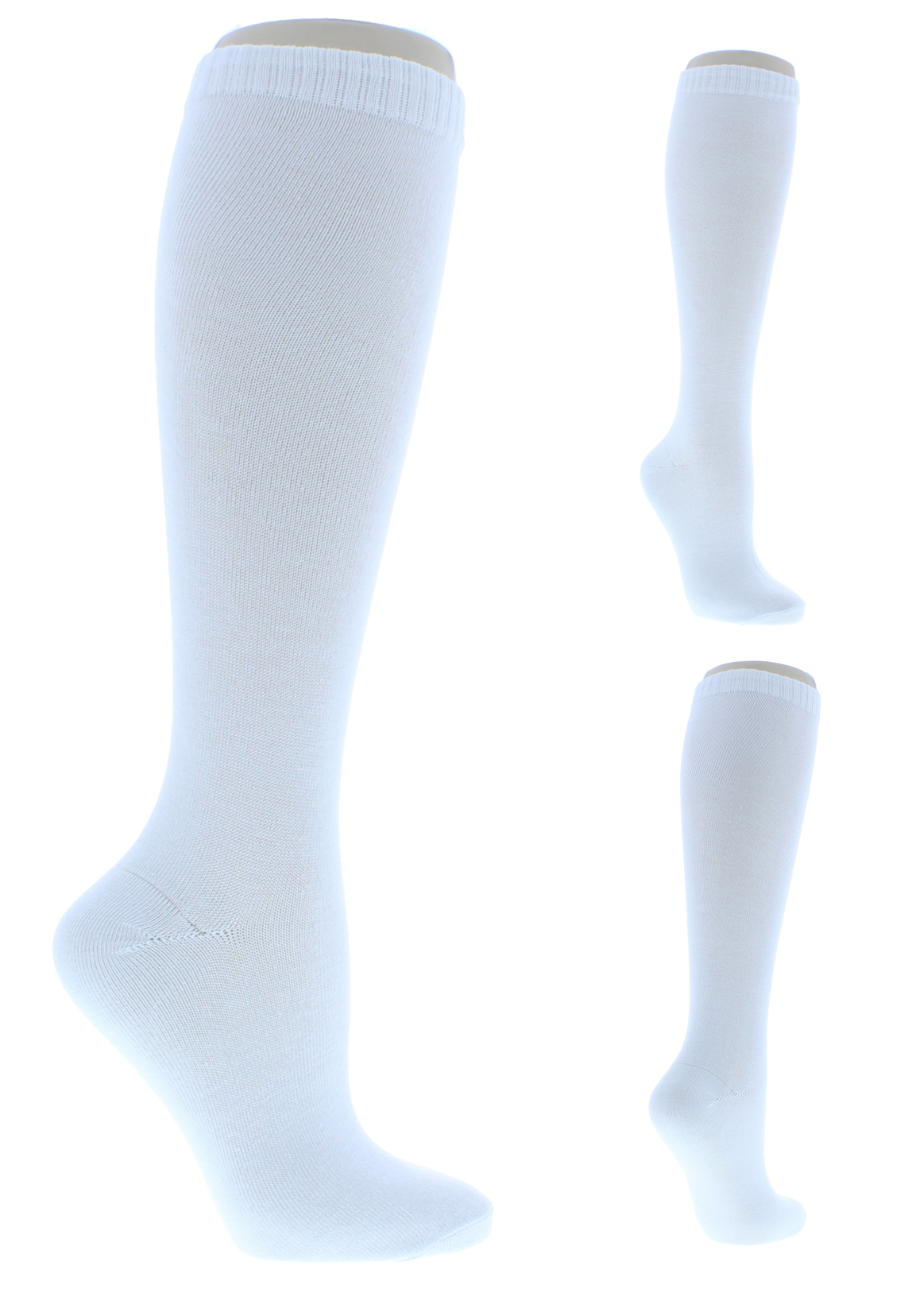 Calcetín hasta la rodilla en colores sólidos