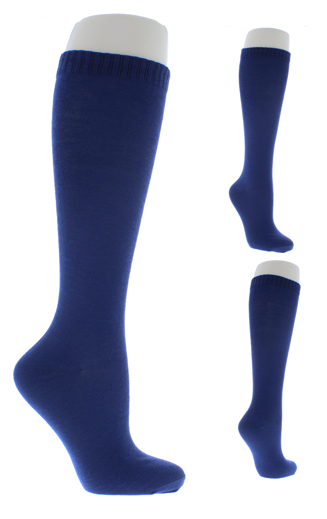 Calcetín hasta la rodilla en colores sólidos