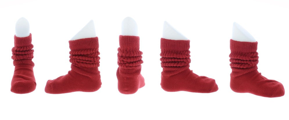 Crew Slouch Sock in Solid Colors