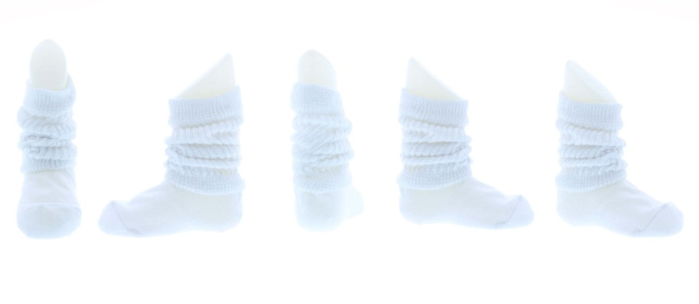 Crew Slouch Sock in Solid Colors