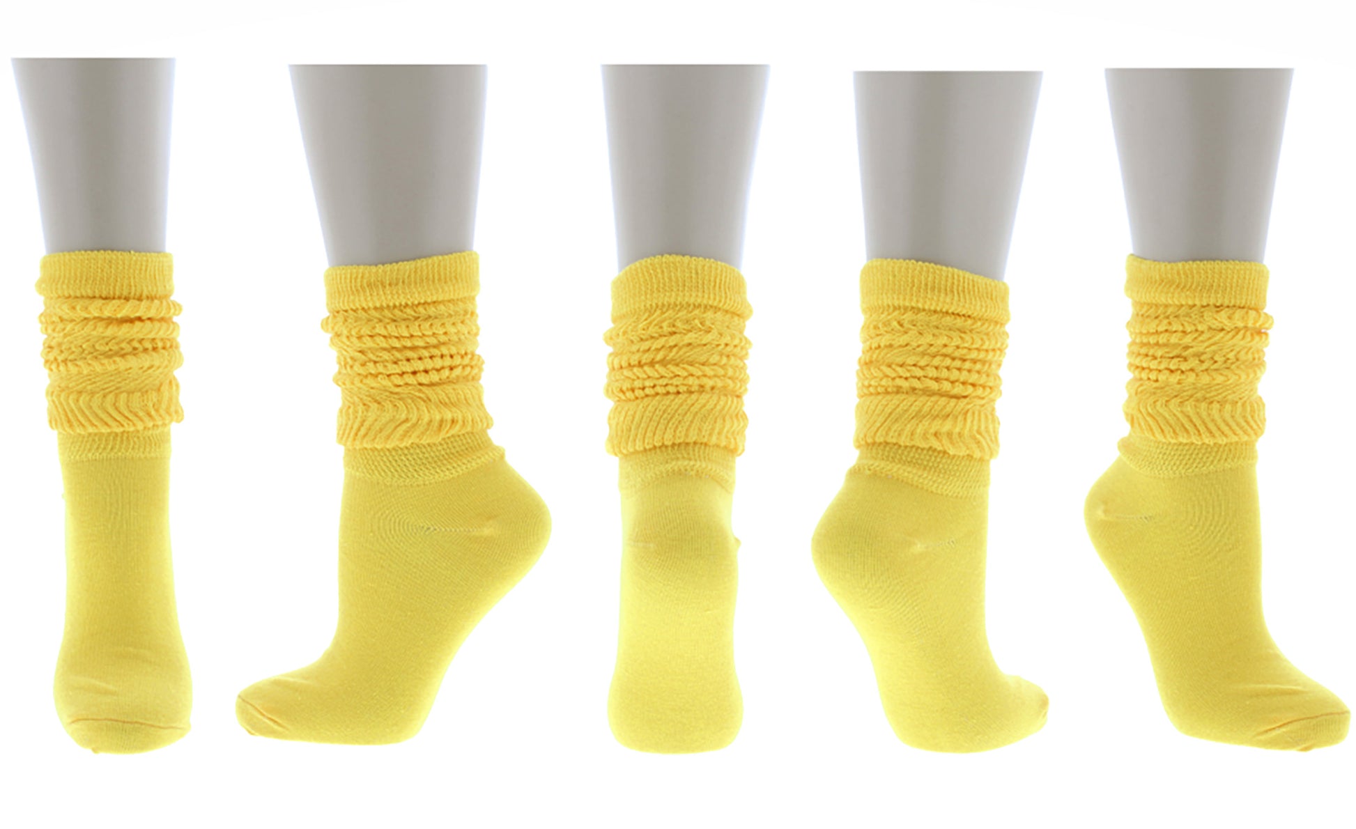 Crew Slouch Sock in Solid Colors