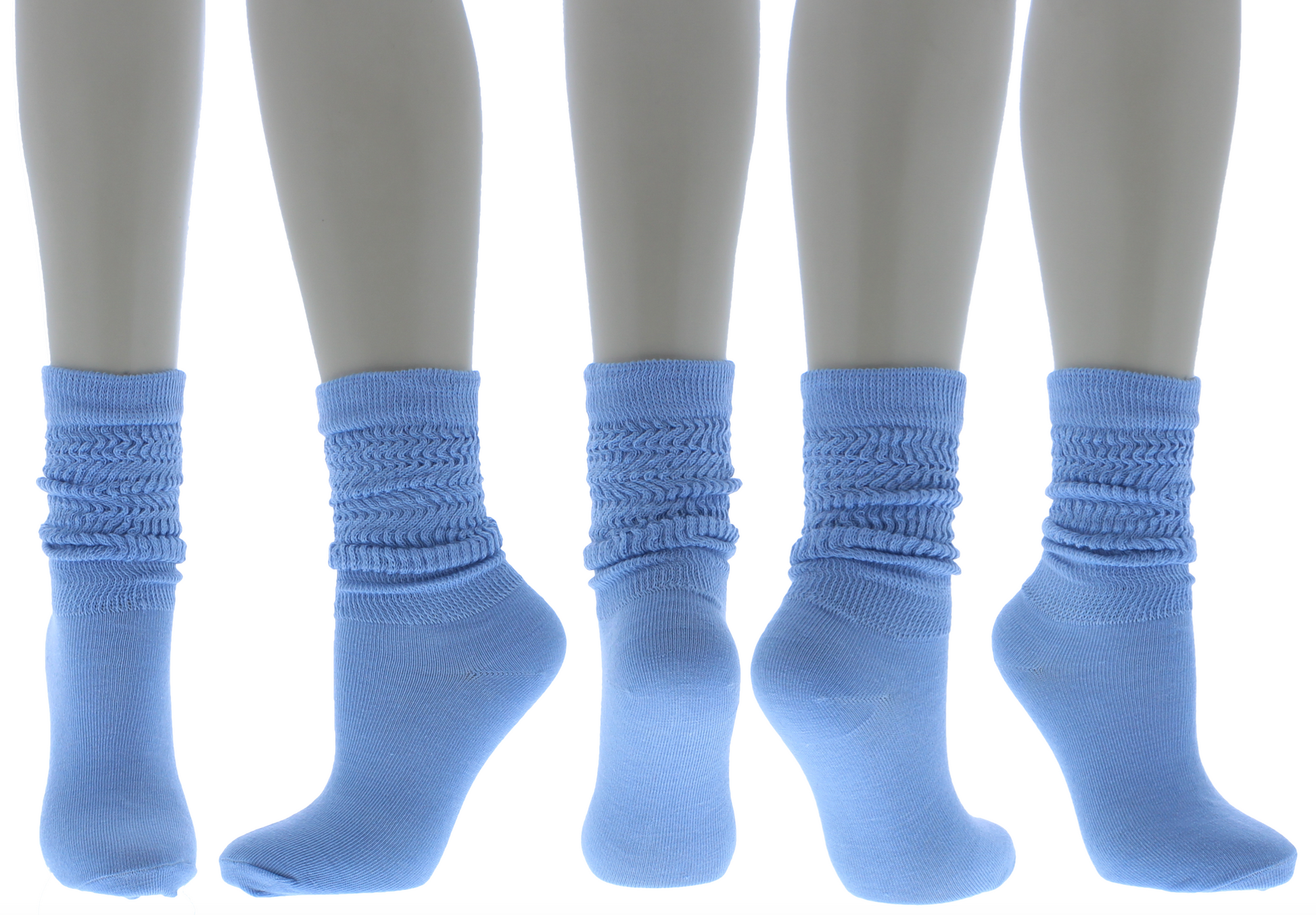 Crew Slouch Sock in Solid Colors