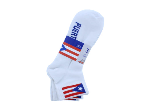 Ankle Sock with Puerto Rico Print