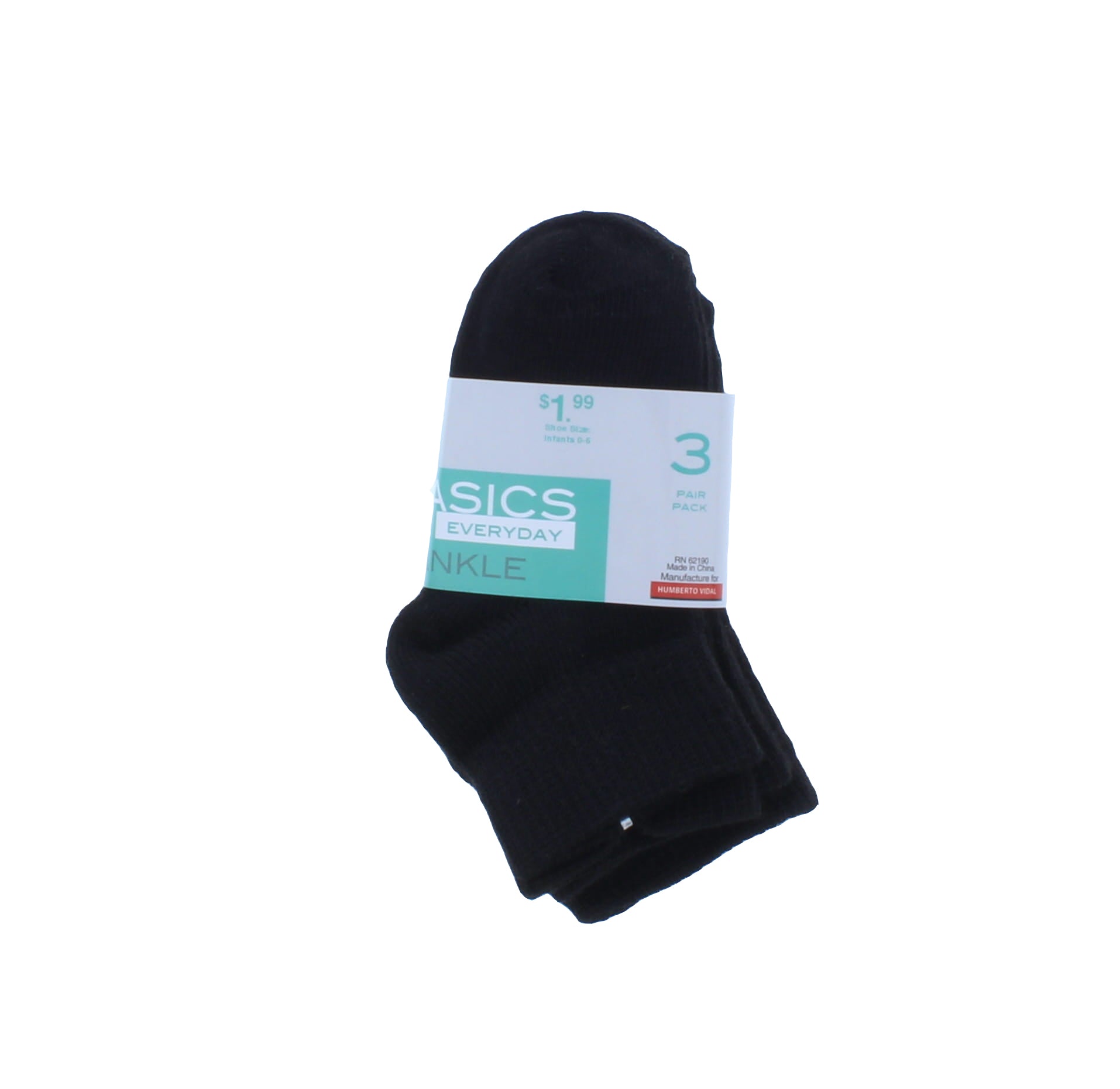 Ankle Sock in Solid Colors