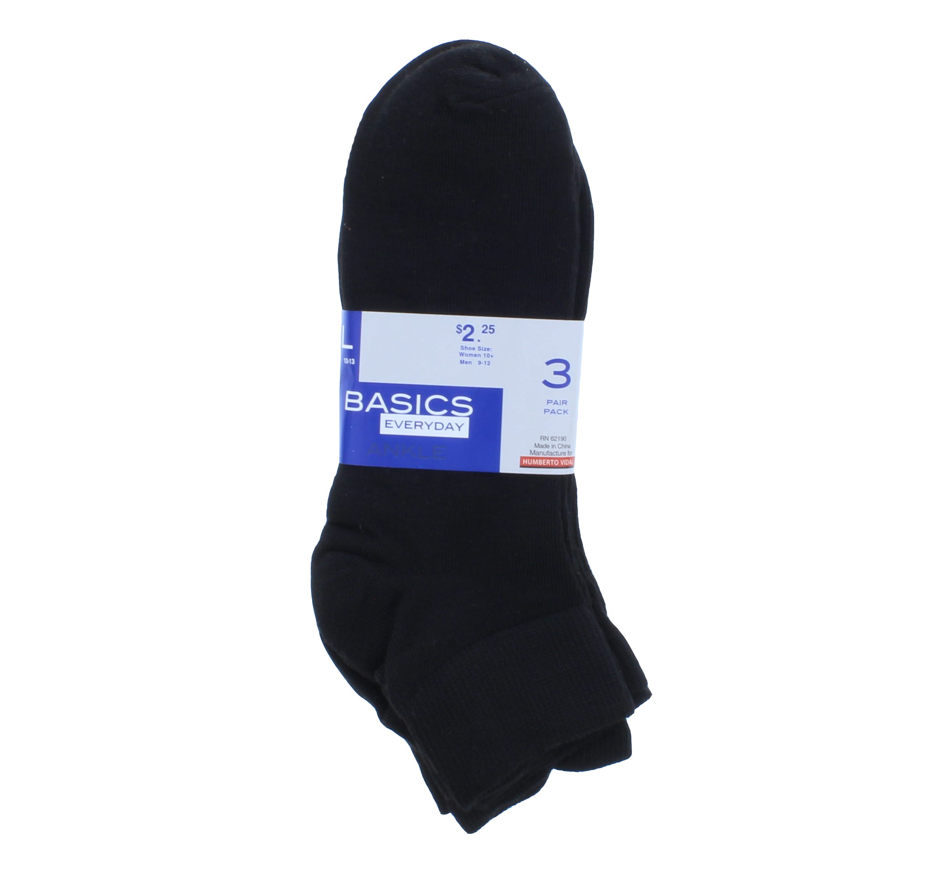 Ankle Sock in Solid Colors