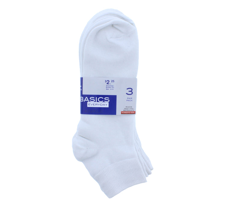 Ankle Sock in Solid Colors