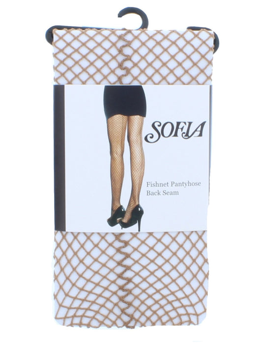 Women Fishnet Tights with Back Seam