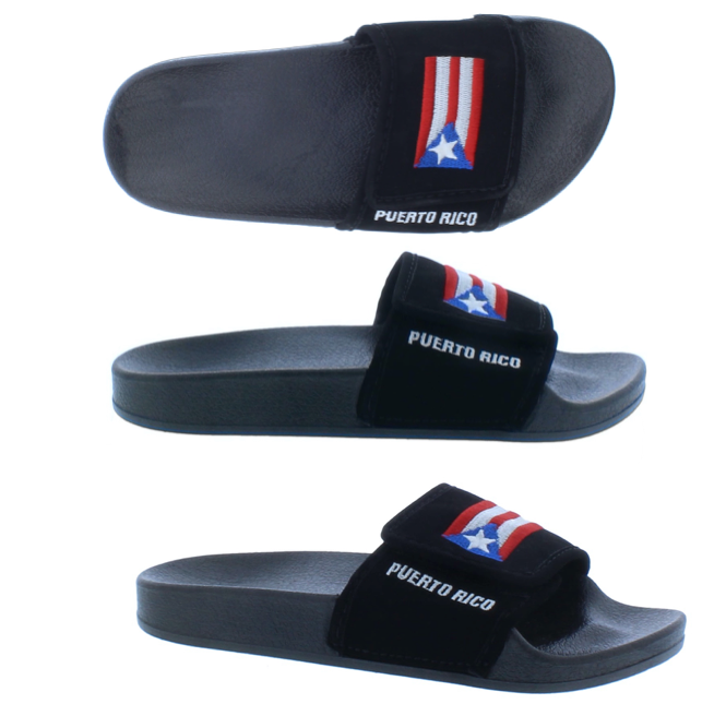 Kids Slipper with Puerto Rico Print