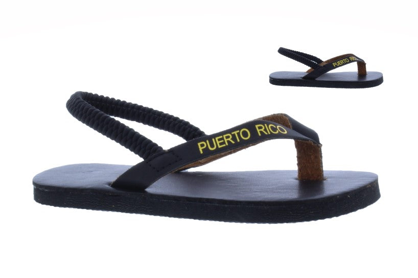 Kids Puerto Rico Faux Leather Flip Flop