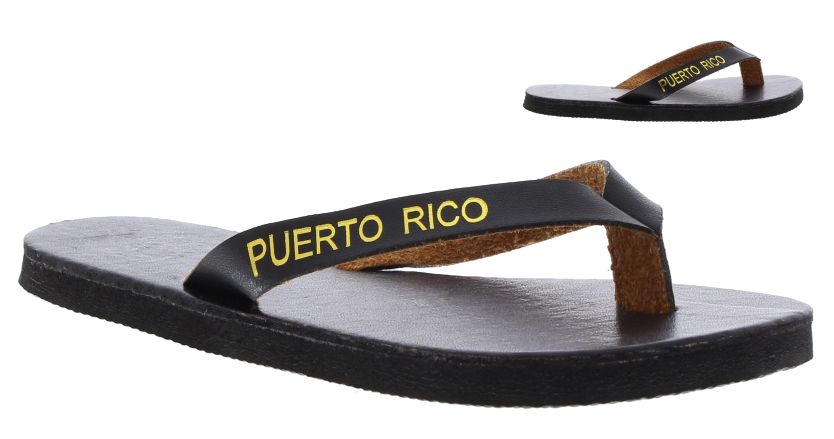 Kids Puerto Rico Faux Leather Flip Flop