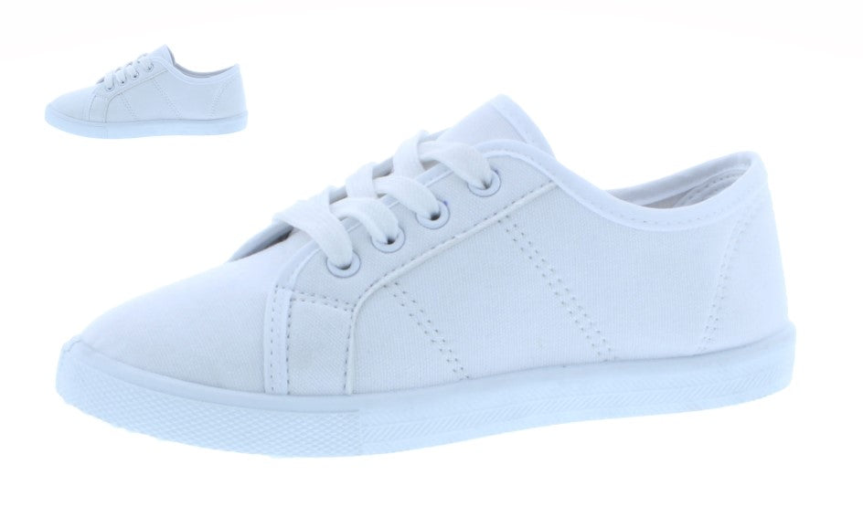Unisex Fabric Lace Up Sneaker