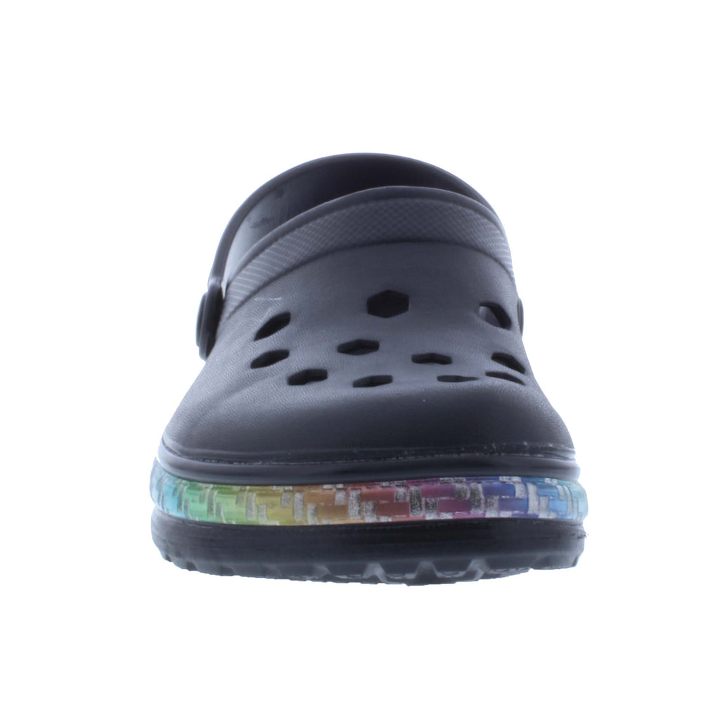 Women Clog with Multicolor Band