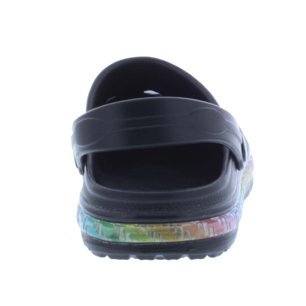 Women Clog with Multicolor Band