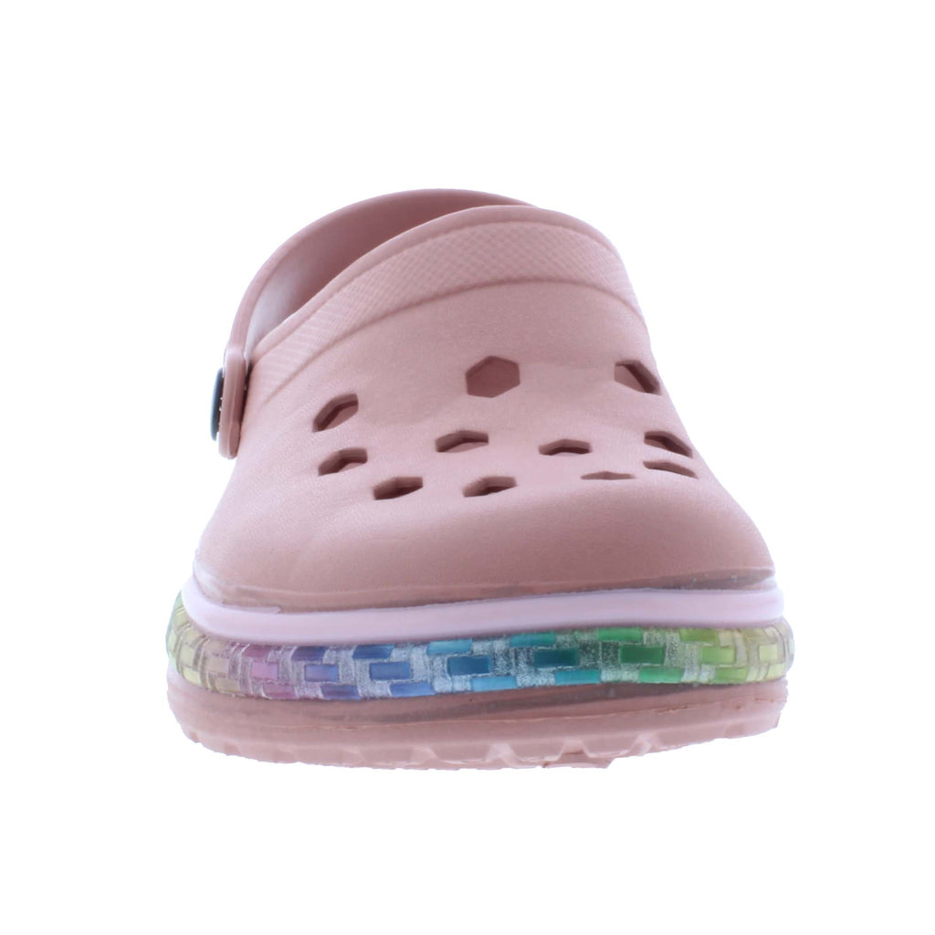 Women Clog with Multicolor Band