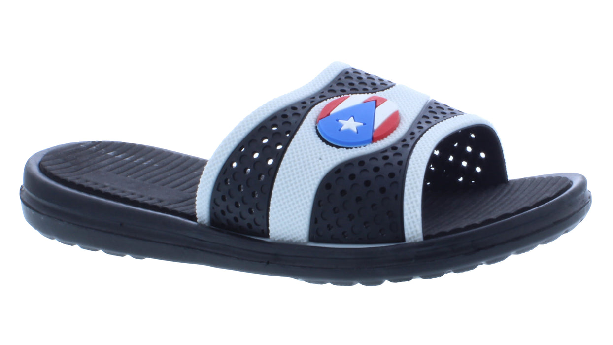 Women Rubber Slipper with Puerto Rico Print
