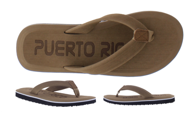 Chanclas Puerto Rico Goma Mujer