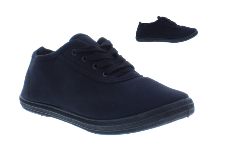 Women Fabric Lace Up Sneaker