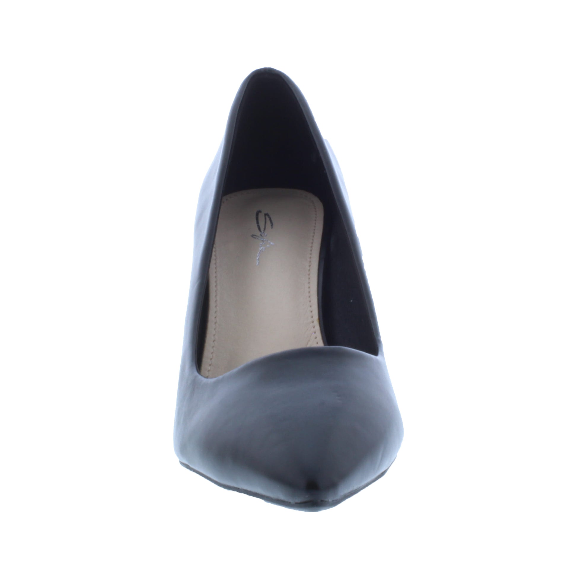 Zapato Tacón Alto Mujer 3” Cuero Sintético