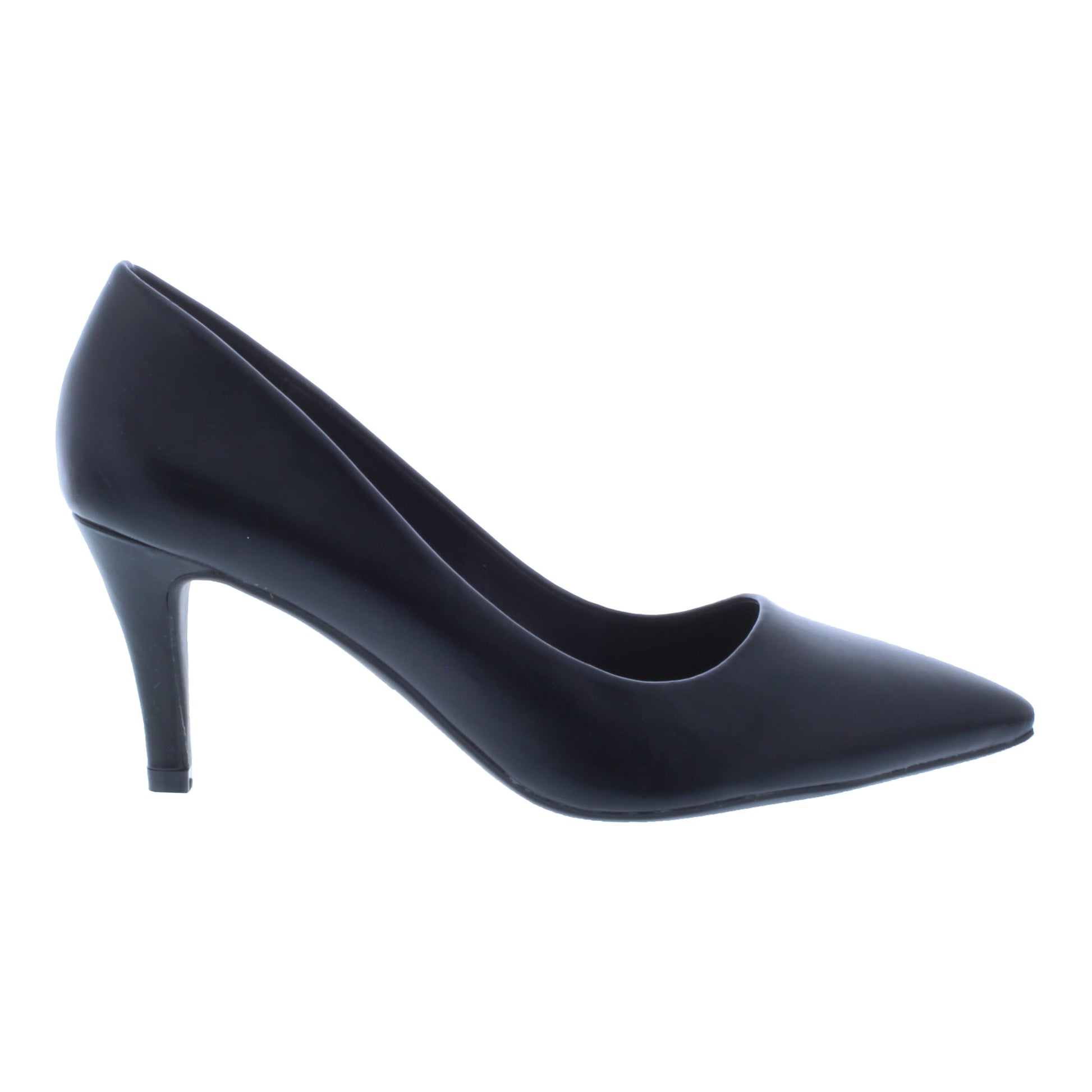 Zapato Tacón Alto Mujer 3” Cuero Sintético